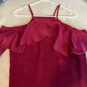 Brand new Beautiful cold shoulder top with tags!